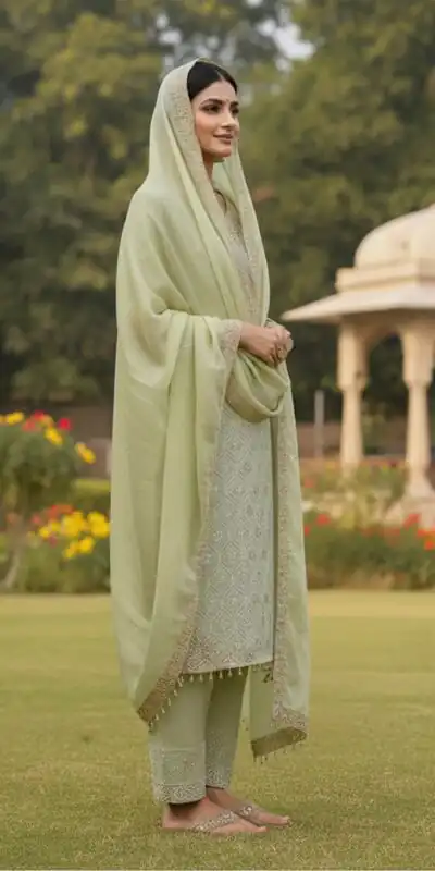 ZSR 3158 Pista in Organza Silk Lace Work & Embroidery Work Salwar Suit . Get it for ₹2399. Delivery 4-6 Working Days. Shop now. | Jump Suits, Straight Suits, Tops & Bottoms, Track Suits, Trendy Wear, Casual Suits, Creative suits, Designer Suits, Palazzo Suits, Party Wear Suits, Patiala Suits, Salwar suit