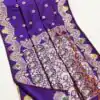 MB 3319 Purple Color Banarasi Lace Work Gold Zari Border Saree . Available at ₹1849 only. Delivery 4-6 Working Days. Shop now. | Bollywood Sarees, Creative Sarees, Designer Sarees, Embroidered Sarees, Ethnic Saree, Modern Digital sarees, Party Wear Sarees, Sarees