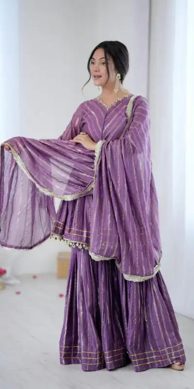 SRK 5300 Purple Mal Chanderi With Lace Work & Mirror Work Salwar Suit . Get it for ₹2099. Delivery 4-6 Working Days. Shop now. | Jump Suits, Straight Suits, Tops & Bottoms, Track Suits, Trendy Wear, Casual Suits, Creative suits, Designer Suits, Palazzo Suits, Party Wear Suits, Patiala Suits, Salwar suit