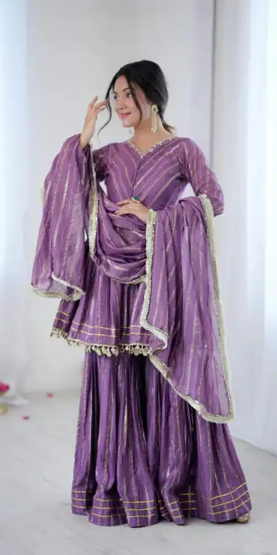 SRK 5300 Purple Mal Chanderi With Lace Work & Mirror Work Salwar Suit . Get it for ₹2099. Delivery 4-6 Working Days. Shop now. | Jump Suits, Straight Suits, Tops & Bottoms, Track Suits, Trendy Wear, Casual Suits, Creative suits, Designer Suits, Palazzo Suits, Party Wear Suits, Patiala Suits, Salwar suit
