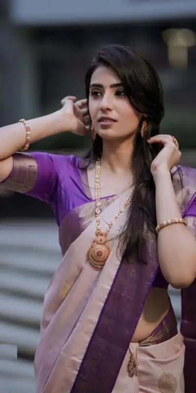 KPR 224 Purple Color Soft Lichi Silk Saree with Lace Border & Lace Work. Best Price ₹1449. Delivery 4-6 Working Days. Shop now. | Bollywood Sarees, Creative Sarees, Designer Sarees, Embroidered Sarees, Ethnic Saree, Modern Digital sarees, Party Wear Sarees, Sarees