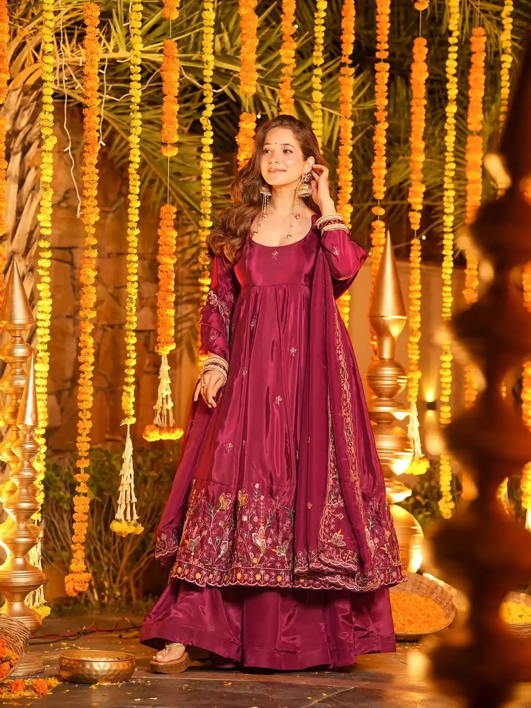 KD 1556 Rani Pink Natural Crap Silk Salwar Suit Perfect for Wedding, Party, Karwa Chauth, Raksha Bandhan, Engagement – . Grab it for ₹2549. Delive | Jump Suits, Straight Suits, Casual Suits, Creative suits, Designer Suits, Palazzo Suits, Party Wear Suits, Patiala Suits, Salwar suit