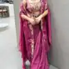 BE 425 Rani Pink Color Rangoli Silk Dhoti Suit with Embroidery Work. Best Price ₹1999. Delivery 4-6 Working Days. Shop now. | Jump Suits, Straight Suits, Tops & Bottoms, Track Suits, Trendy Wear, Casual Suits, Creative suits, Designer Suits, Palazzo Suits, Party Wear Suits, Patiala Suits, Salwar suit