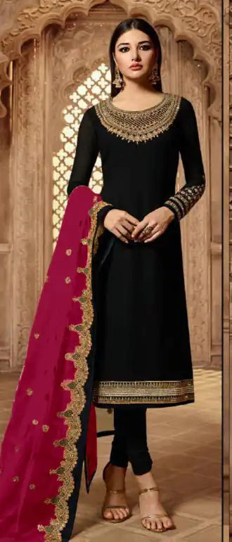 FC LT 3907 Rani Pink in Color Satin Georgette Stone Work Salwar Suit . Special Price ₹2499. Delivery 4-6 Working Days. Shop now. | Jump Suits, Straight Suits, Tops & Bottoms, Track Suits, Trendy Wear, Casual Suits, Creative suits, Designer Suits, Palazzo Suits, Party Wear Suits, Patiala Suits, Salwar suit