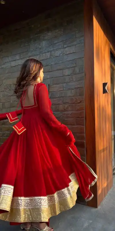 RTC 5961 Red in Color Blooming Georgette Lace Work Salwar Suit . Wedding, Party, Festive Grab it for ₹3049. Delivery 4-6 Working Days. Shop now. | Jump Suits, Straight Suits, Tops & Bottoms, Track Suits, Trendy Wear, Casual Suits, Creative suits, Designer Suits, Palazzo Suits, Party Wear Suits, Patiala Suits, Salwar suit