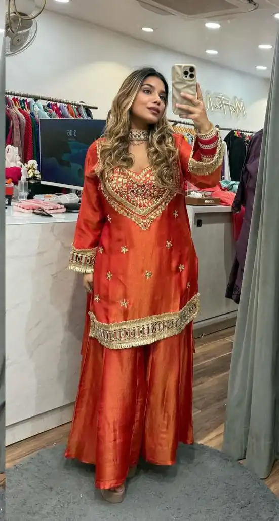 LG 2015 Red Cosmos Salwar Suit Perfect for Wedding, Party, Karwa Chauth, Eid, Holi – . Exclusive Offer ₹2099. Delivery 4-6 Working Days. Shop now. | Jump Suits, Straight Suits, Casual Suits, Creative suits, Designer Suits, Palazzo Suits, Party Wear Suits, Patiala Suits, Salwar suit