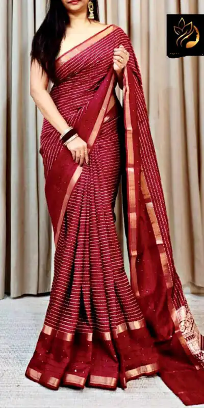 MS 458 Red Color in Dola Silk Lace Border & Sequins Work Saree . Affordable Price ₹1349. Delivery 4-6 Working Days. Shop now. | Bollywood Sarees, Creative Sarees, Designer Sarees, Embroidered Sarees, Ethnic Saree, Modern Digital sarees, Party Wear Sarees, Sarees