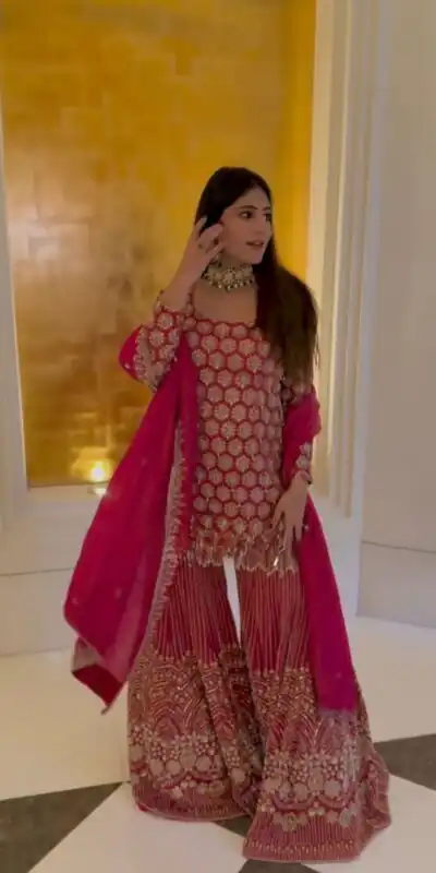 RTC 5963 Red in Color Faux Georgette Thread Work Salwar Suit . Wedding, Party, Festive Grab it for ₹3049. Delivery 4-6 Working Days. Shop now. | Jump Suits, Straight Suits, Tops & Bottoms, Track Suits, Trendy Wear, Casual Suits, Creative suits, Designer Suits, Palazzo Suits, Party Wear Suits, Patiala Suits, Salwar suit