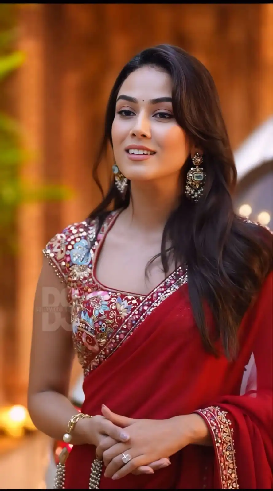 SC 1013 Red Rangoli Silk Saree Perfect for Wedding, Party, Diwali, Onam, Eid – . Get it for ₹1949. Delivery 4-6 Working Days. Shop now. | Bollywood Sarees, Creative Sarees, Designer Sarees, Embroidered Sarees, Ethnic Saree, Modern Digital sarees, Party Wear Sarees, Sarees