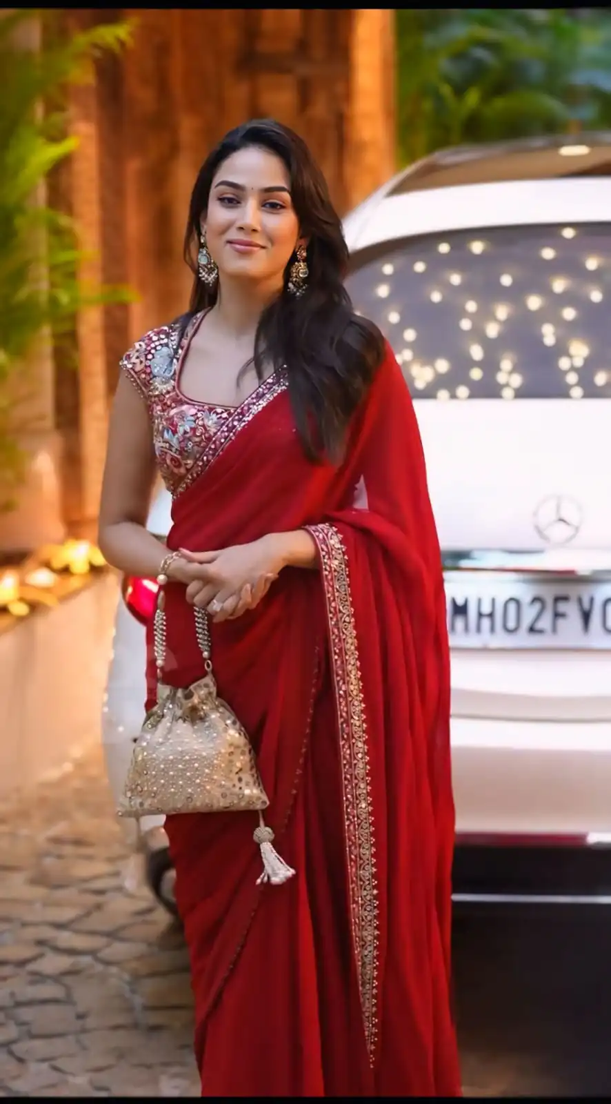 SC 1013 Red Rangoli Silk Saree Perfect for Wedding, Party, Diwali, Onam, Eid – . Get it for ₹1949. Delivery 4-6 Working Days. Shop now. | Bollywood Sarees, Creative Sarees, Designer Sarees, Embroidered Sarees, Ethnic Saree, Modern Digital sarees, Party Wear Sarees, Sarees