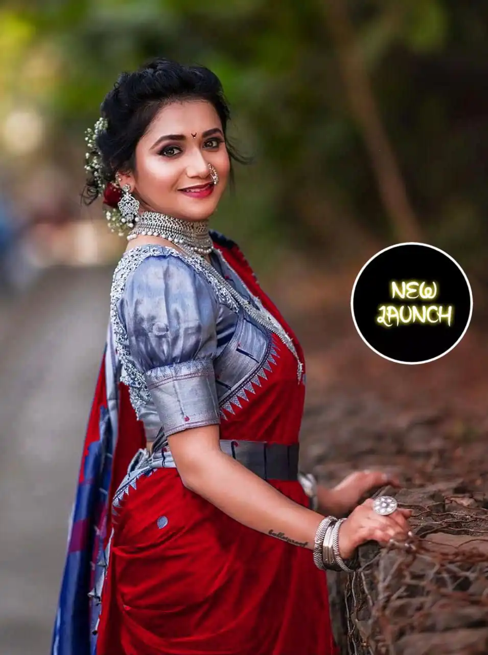 KPR 112 Red in Color Soft Lichi Silk Lace Border & Lace Work Saree . Grab it for ₹1399. Delivery 4-6 Working Days. Shop now. | Bollywood Sarees, Creative Sarees, Designer Sarees, Embroidered Sarees, Ethnic Saree, Modern Digital sarees, Party Wear Sarees, Sarees