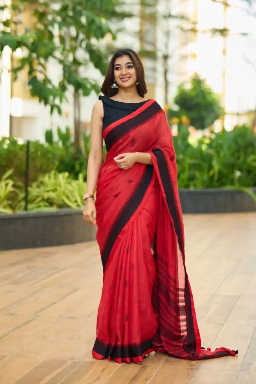 KPR 251 Red Soft Lilan Slab Saree Perfect for Wedding, Party, Temple Visit, Sangeet, Pooja – . Festive Deal ₹1349. Delivery 4-6 Working Days. Shop now. | Bollywood Sarees, Creative Sarees, Designer Sarees, Embroidered Sarees, Ethnic Saree, Modern Digital sarees, Party Wear Sarees, Sarees