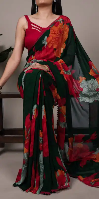 YNF 7032 Red in Weightless Marbal Lace Work & Lace Border Saree . Grab it for ₹1549. Delivery 4-6 Working Days. Shop now. | Bollywood Sarees, Creative Sarees, Designer Sarees, Embroidered Sarees, Ethnic Saree, Modern Digital sarees, Party Wear Sarees, Sarees