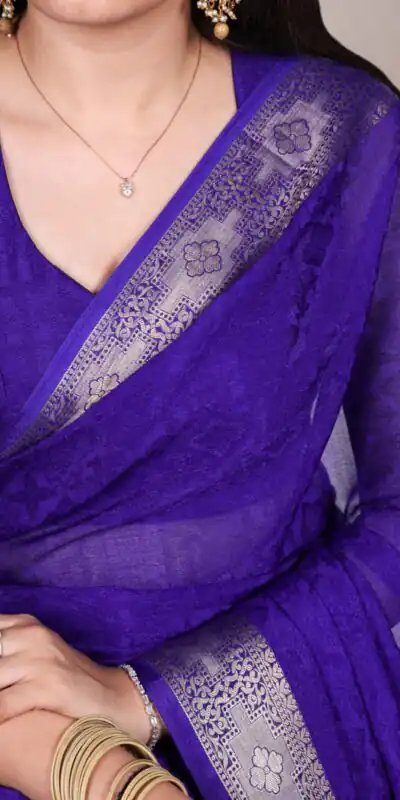 YNF 7911 Royal Blue Poly Shimmer Saree Perfect for Wedding, Party, , Bridal Wear, Temple Visit –. Available at ₹1499 only. Delivery 4-6 Working | Bollywood Sarees, Creative Sarees, Designer Sarees, Embroidered Sarees, Ethnic Saree, Modern Digital sarees, Party Wear Sarees, Sarees