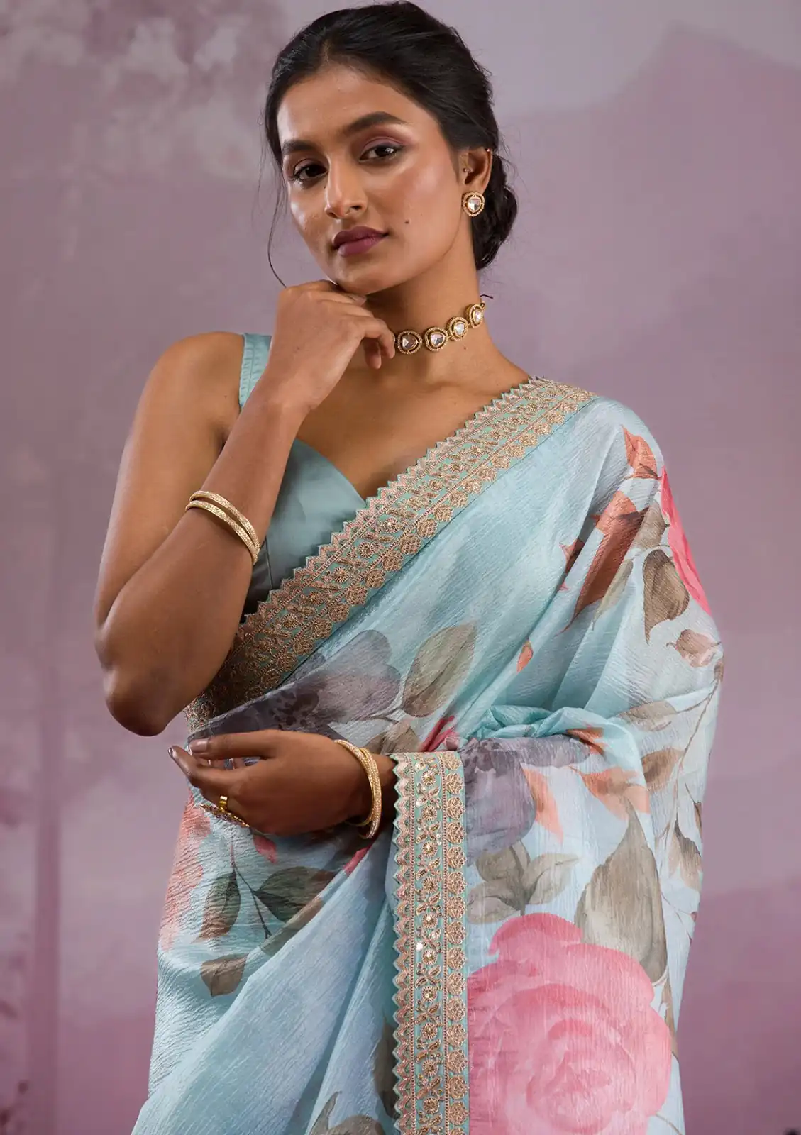 ANX Ritika Sky Blue Chinon Silk Saree Perfect for Wedding, Party, Sangeet, Reception, Onam – . Special Price ₹1899. Delivery 4-6 Working Days. Shop now. | Bollywood Sarees, Creative Sarees, Designer Sarees, Embroidered Sarees, Ethnic Saree, Modern Digital sarees, Party Wear Sarees, Sarees