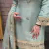 LG 2015 Sky Blue Cosmos Salwar Suit Perfect for Wedding, Party, Karwa Chauth, Eid, Holi – . Exclusive Offer ₹2099. Delivery 4-6 Working Days. Shop now. | Jump Suits, Straight Suits, Casual Suits, Creative suits, Designer Suits, Palazzo Suits, Party Wear Suits, Patiala Suits, Salwar suit