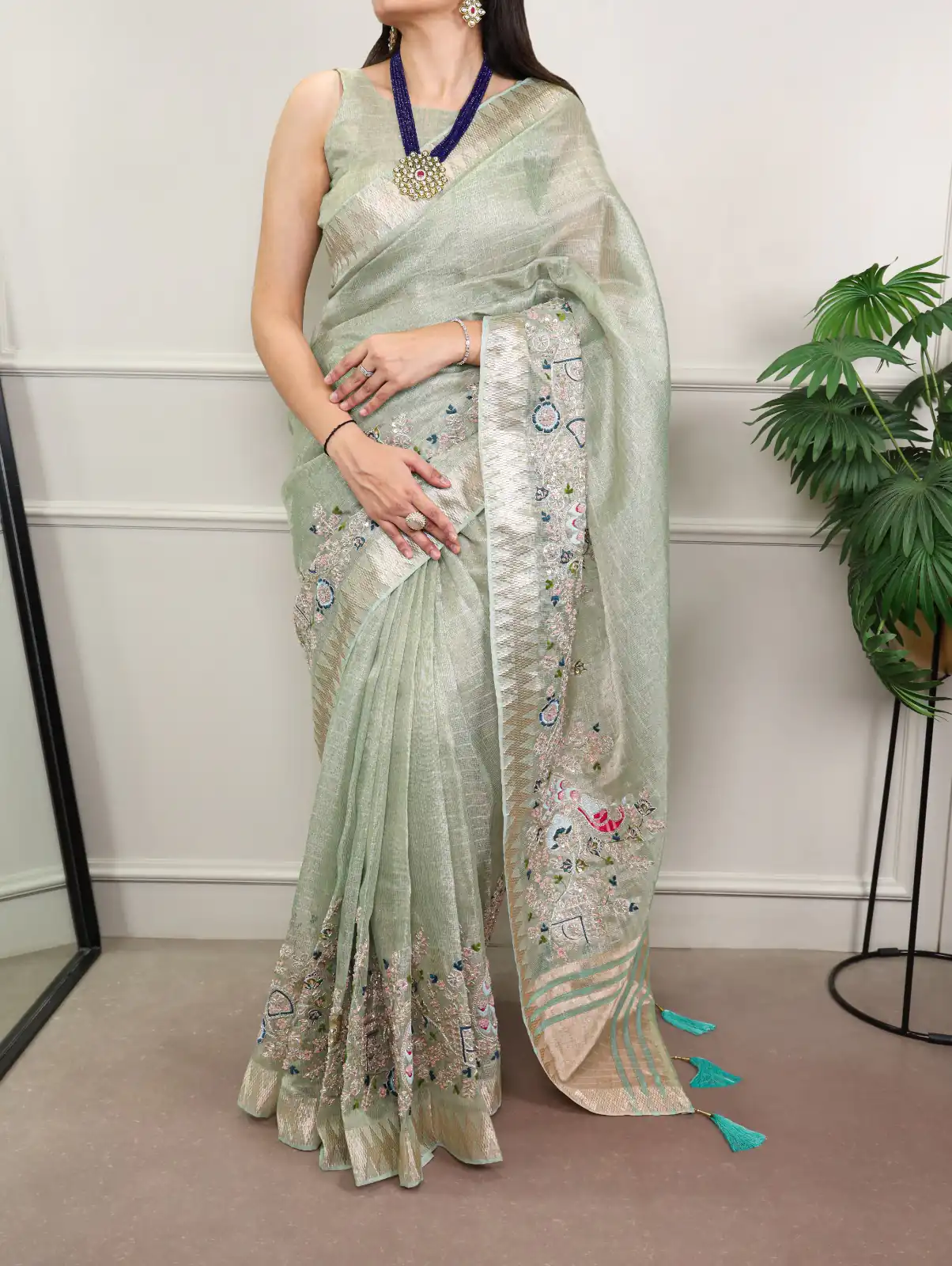 YNF 7401 Sky Blue in Zari Kota Tissue Zari Work & Embroidery Work Saree . Get it for ₹3199. Delivery 4-6 Working Days. Shop now. | Bollywood Sarees, Creative Sarees, Designer Sarees, Embroidered Sarees, Ethnic Saree, Modern Digital sarees, Party Wear Sarees, Sarees
