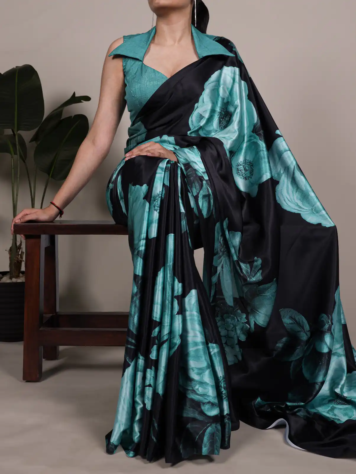YNF 7027 Teal Satin Silk Saree Perfect for Wedding, Party, Sangeet, Makar Sankranti, Reception – . Special Price ₹1549. Delivery 4-6 Working Days | Bollywood Sarees, Creative Sarees, Designer Sarees, Embroidered Sarees, Ethnic Saree, Modern Digital sarees, Party Wear Sarees, Sarees