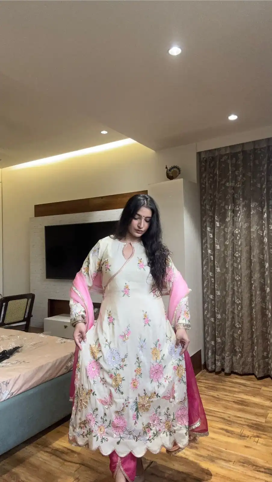 BE 418 White in White Chinon Embroidery Work & Lace Work Salwar Suit . Festive Deal ₹2499. Delivery 4-6 Working Days. Shop now. | Designer Suits, Jump Suits, Tops & Bottoms, Track Suits, Trendy Wear, Casual Suits, Creative suits, Palazzo Suits, Party Wear Suits, Patiala Suits, Salwar suit, Straight Suits