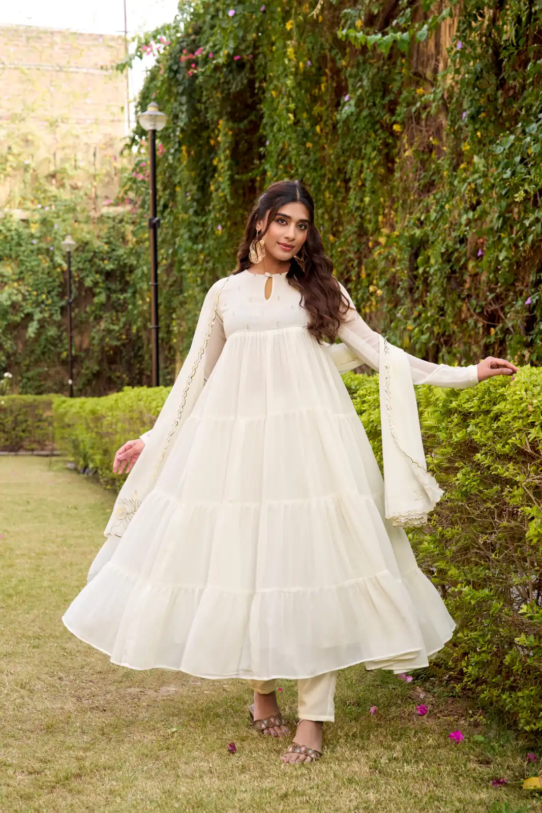 YNF 5001 White in White Marbel. Designer Work Salwar Suit Wedding, Party, Festive, Events, Best Price ₹2599. Delivery 4-6 Working Days. Shop now. | Jump Suits, Straight Suits, Casual Suits, Creative suits, Designer Suits, Palazzo Suits, Party Wear Suits, Patiala Suits, Salwar suit