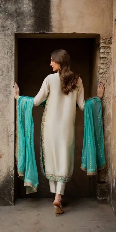 AD 220 White in Organza Silk Embroidery Work & Lace Work Salwar Suit . Grab it for ₹2449. Delivery 4-6 Working Days. Shop now. | Jump Suits, Straight Suits, Tops & Bottoms, Track Suits, Trendy Wear, Casual Suits, Creative suits, Designer Suits, Palazzo Suits, Party Wear Suits, Patiala Suits, Salwar suit
