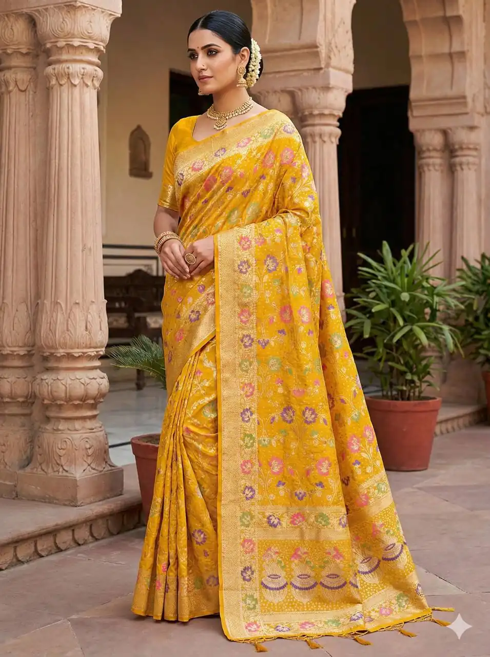 MS 546 Yellow in Color Banarasi Silk Zari Work All Over Saree . Available at ₹1649 only. Delivery 4-6 Working Days. Shop now. | Bollywood Sarees, Creative Sarees, Designer Sarees, Embroidered Sarees, Ethnic Saree, Modern Digital sarees, Party Wear Sarees, Sarees