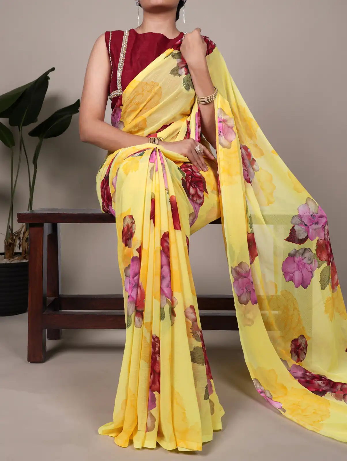 YNF 7009 Yellow Chiffon Saree with Lace Work. Wedding, Party, Festive, Events, Exclusive Offer ₹1749. Delivery 4-6 Working Days. Shop now. | Bollywood Sarees, Creative Sarees, Designer Sarees, Embroidered Sarees, Ethnic Saree, Modern Digital sarees, Party Wear Sarees, Sarees