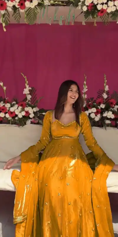 RTC 5936 Yellow Fendy Silk Salwar Suit with Lace Work. Wedding, Party, Festive, Events Exclusive Offer ₹2149. Delivery 4-6 Working Days. Shop now. | Jump Suits, Straight Suits, Tops & Bottoms, Track Suits, Trendy Wear, Casual Suits, Creative suits, Designer Suits, Palazzo Suits, Party Wear Suits, Patiala Suits, Salwar suit