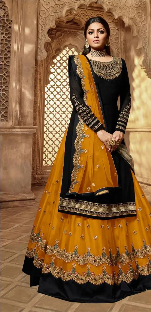 FC LT 3907 Yellow in Color Satin Georgette Stone Work Salwar Suit . Special Price ₹2499. Delivery 4-6 Working Days. Shop now. | Jump Suits, Straight Suits, Tops & Bottoms, Track Suits, Trendy Wear, Casual Suits, Creative suits, Designer Suits, Palazzo Suits, Party Wear Suits, Patiala Suits, Salwar suit