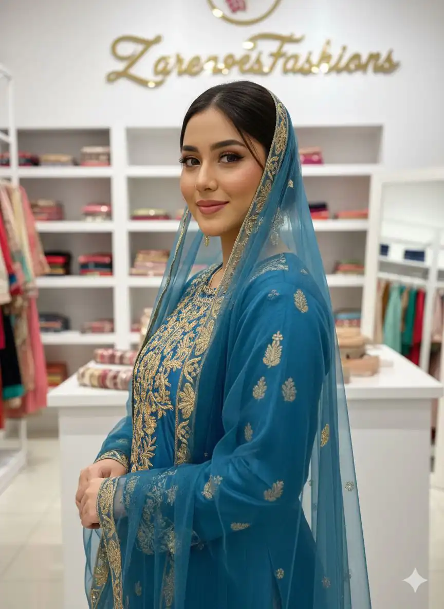 LG 2065 Blue Chinon Salwar Suit with Embroidery Work. Wedding, Party, Festive, Events, Grab it for ₹2449. Delivery 4-6 Working Days. Shop now. | Jump Suits, Straight Suits, Casual Suits, Creative suits, Designer Suits, Palazzo Suits, Party Wear Suits, Patiala Suits, Salwar suit