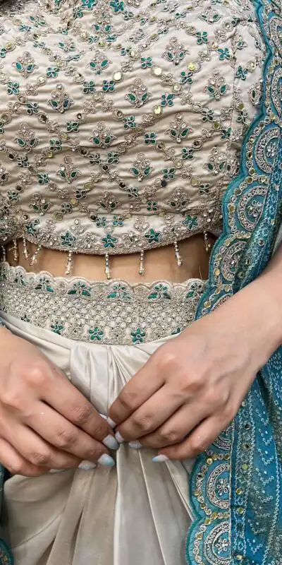 BB 53 Blue Crap Silk Dhoti Suit. Perfect for Wedding, Party, Anniversary, Holi, Temple Visit – Available at ₹2599 only. Delivery 4-6 Working Days. | Jump Suits, Straight Suits, Casual Suits, Creative suits, Designer Suits, Palazzo Suits, Party Wear Suits, Patiala Suits, Salwar suit