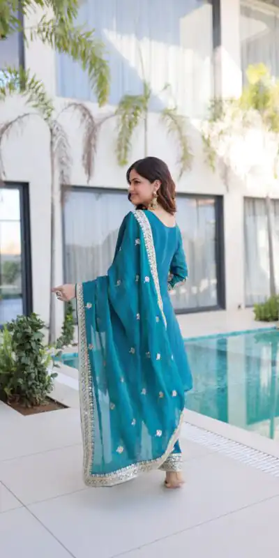 KA 1232 Blue Fendi Silk Salwar Suit Red with Embroidery Work & Sequins Work. Affordable Price ₹2499. Delivery 4-6 Working Days. Shop now. | Jump Suits, Straight Suits, Casual Suits, Creative suits, Designer Suits, Palazzo Suits, Party Wear Suits, Patiala Suits, Salwar suit