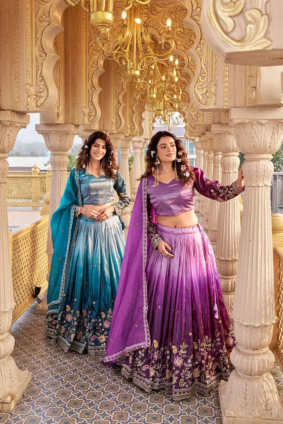 Ram 159 Blue Gold Crush Lehenga Choli Perfect for Wedding, Party, Ethnic Day, Karwa Chauth, Sangeet – . Special Price ₹2649. Delivery 4-6 Working Days. | Bollywood Lehenga, Creative Lehenga, Designer Lehenga, Embroidered Lehenga, Lehenga, Party Wear Lehenga