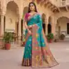 MB 56 Blue Paithani Silk Saree with Lace Border & Lace Work. Affordable Price ₹2399. Delivery 4-6 Working Days. Shop now. | Bollywood Sarees, Creative Sarees, Designer Sarees, Embroidered Sarees, Ethnic Saree, Modern Digital sarees, Party Wear Sarees, Sarees