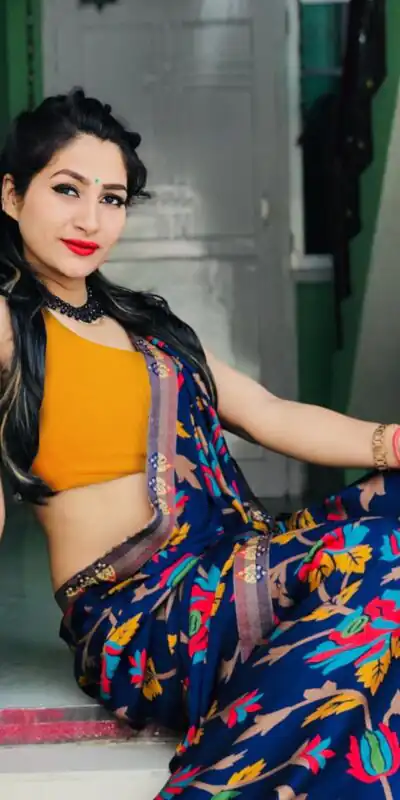 KT 131 Blue Digital Print & Lace Work Saree in Blue Softy Silk. Introductory Price ₹1499. Delivery 4-6 Working Days. Shop now. | Bollywood Sarees, Creative Sarees, Designer Sarees, Embroidered Sarees, Ethnic Saree, Modern Digital sarees, Party Wear Sarees, Sarees