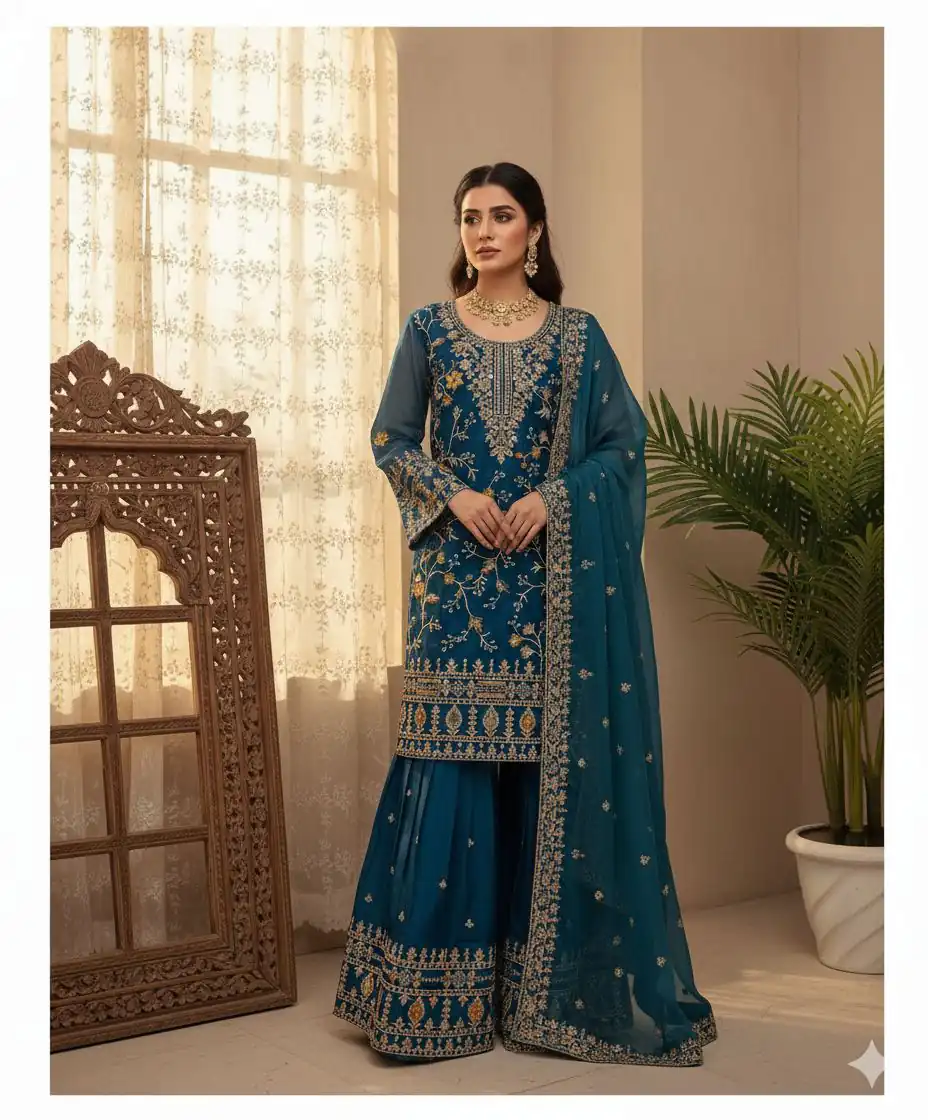 BE 447 Blue Color Zimmy Choo Salwar Suit with Embroidery Work. Online Get it for ₹2399. Delivery 4-6 Working Days. Shop now. | Jump Suits, Straight Suits, Casual Suits, Creative suits, Designer Suits, Palazzo Suits, Party Wear Suits, Patiala Suits, Salwar suit