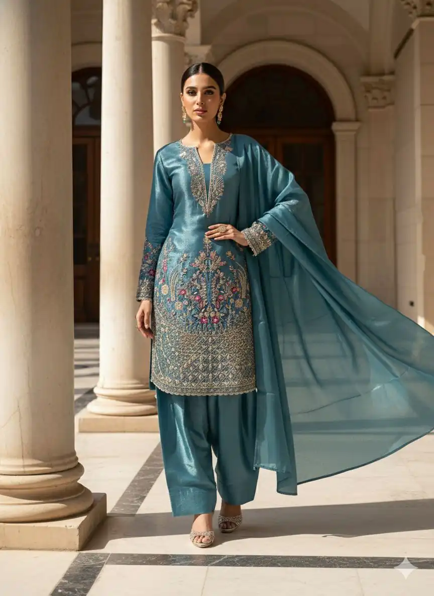 BE 448 Blue Zimmy Choo Salwar Suit Perfect for Wedding, Party, Raksha Bandhan, Haldi, Bridal Wear – . Festive Deal ₹2049. Delivery 4-6 Working Days. | Jump Suits, Straight Suits, Casual Suits, Creative suits, Designer Suits, Palazzo Suits, Party Wear Suits, Patiala Suits, Salwar suit