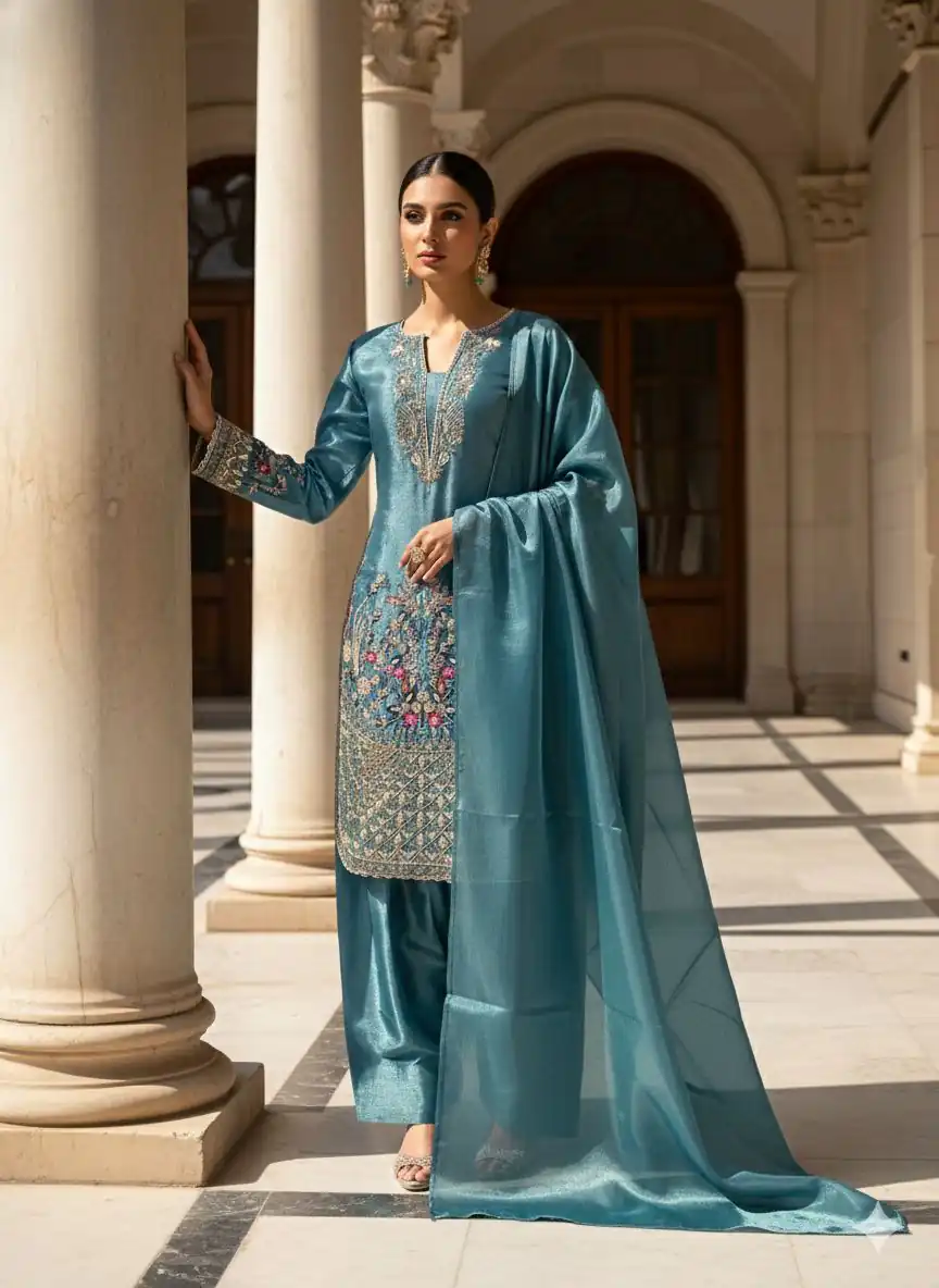 BE 448 Blue Zimmy Choo Salwar Suit Perfect for Wedding, Party, Raksha Bandhan, Haldi, Bridal Wear – . Festive Deal ₹2049. Delivery 4-6 Working Days. | Jump Suits, Straight Suits, Casual Suits, Creative suits, Designer Suits, Palazzo Suits, Party Wear Suits, Patiala Suits, Salwar suit
