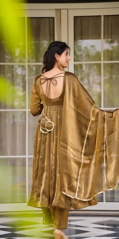 RTC 5897 Brown in Organza Silk Lace Border & Lace Work Salwar Suit . Grab it for ₹2099. Delivery 4-6 Working Days. Shop now. | Jump Suits, Straight Suits, Tops & Bottoms, Track Suits, Trendy Wear, Casual Suits, Creative suits, Designer Suits, Palazzo Suits, Party Wear Suits, Patiala Suits, Salwar suit