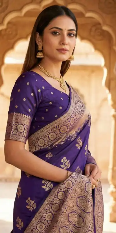 MB 39 Dark Blue Color Banarasi Saree with Zari Work & Lace Work. Introductory Price ₹1899. Delivery 4-6 Working Days. Shop now. | Bollywood Sarees, Creative Sarees, Designer Sarees, Embroidered Sarees, Ethnic Saree, Modern Digital sarees, Party Wear Sarees, Sarees