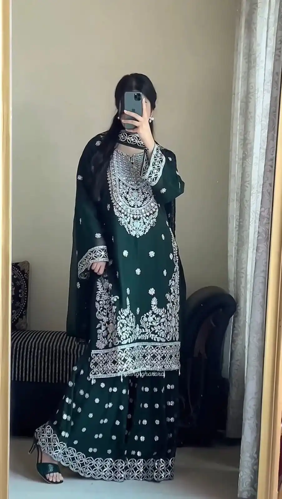 KD 1561 Green Faux Georgette Salwar Suit Perfect for Wedding, Party, Holi, Haldi, Sangeet – . Best Price ₹2399. Delivery 4-6 Working Days. Shop now. | Jump Suits, Straight Suits, Casual Suits, Creative suits, Designer Suits, Palazzo Suits, Party Wear Suits, Patiala Suits, Salwar suit