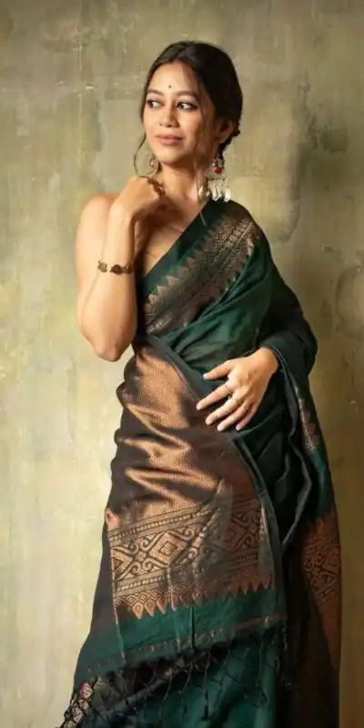 KP 6012 Green in Soft Lichi Silk Lace Border & Lace Work Saree . Available at ₹1399 only. Delivery 4-6 Working Days. Shop now. | Bollywood Sarees, Creative Sarees, Designer Sarees, Embroidered Sarees, Ethnic Saree, Modern Digital sarees, Party Wear Sarees, Sarees