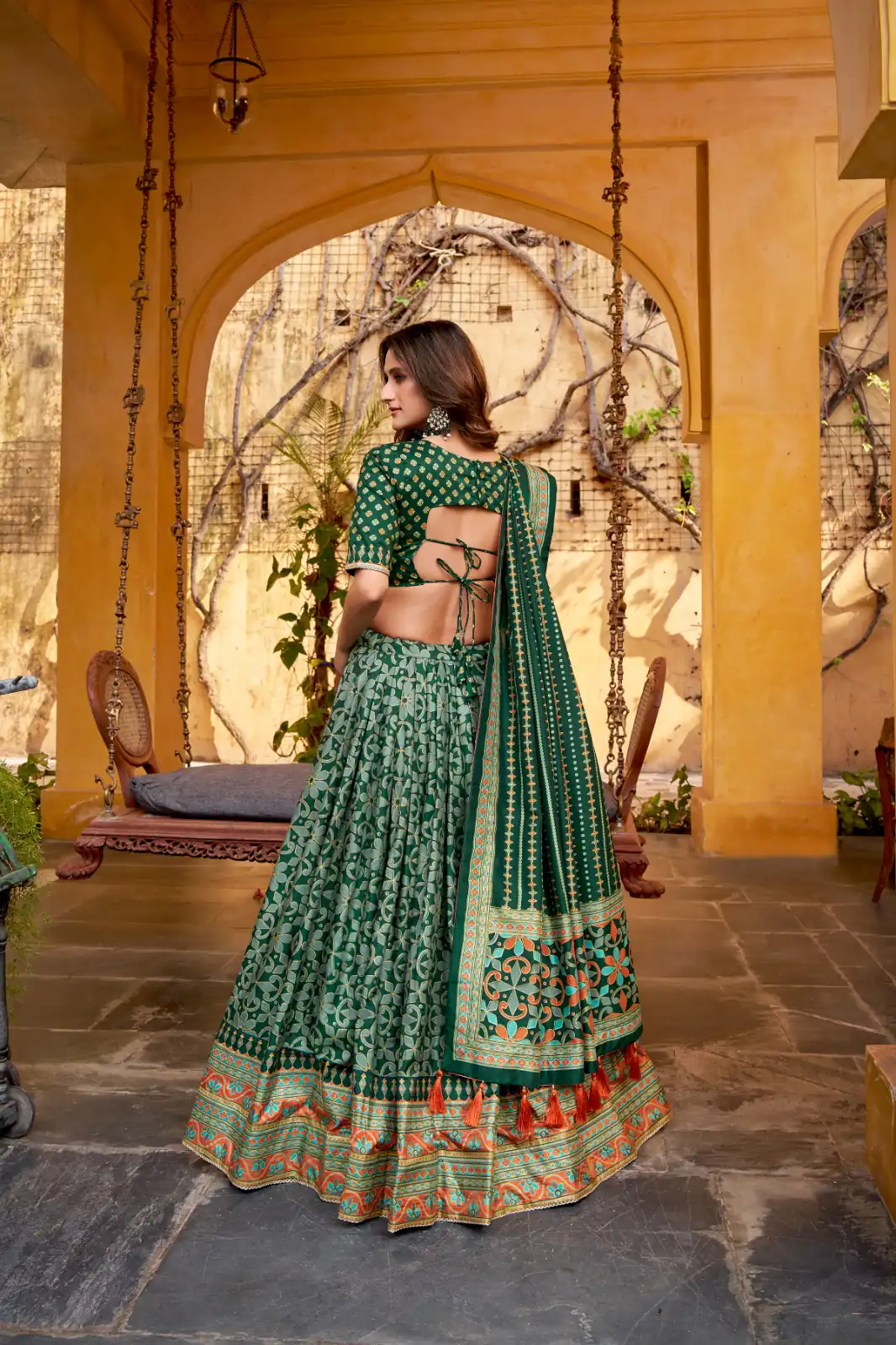LNB 1201 Green Tasar Silk Lehenga Choli Perfect for Wedding, Party, Traditional Day, Sangeet, Housewarming – . Introductory Price ₹2499. Delivery 4- | Bollywood Lehenga, Creative Lehenga, Designer Lehenga, Embroidered Lehenga, Lehenga, Party Wear Lehenga