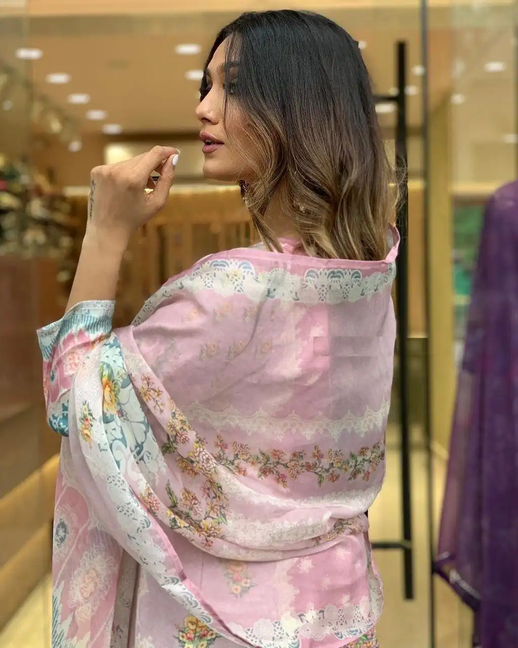 DC G22 Light Pink in Maslin Digital Print Salwar Suit . Wedding, Party, Festive, Events, Introductory Price ₹1749. Delivery 4-6 Working Days. Shop now. | Jump Suits, Straight Suits, Casual Suits, Creative suits, Designer Suits, Palazzo Suits, Party Wear Suits, Patiala Suits, Salwar suit