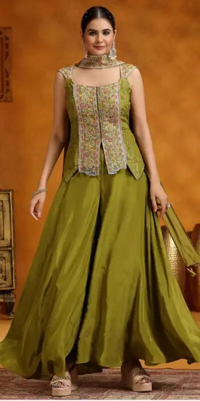 BB 16 Lime Yellow Chinon Salwar Suit Perfect for Wedding, Party, Baby Shower, Sangeet, Family Gatherings – . Grab it for ₹2099. Delivery 4-6 Wor | Jump Suits, Straight Suits, Casual Suits, Creative suits, Designer Suits, Palazzo Suits, Party Wear Suits, Patiala Suits, Salwar suit