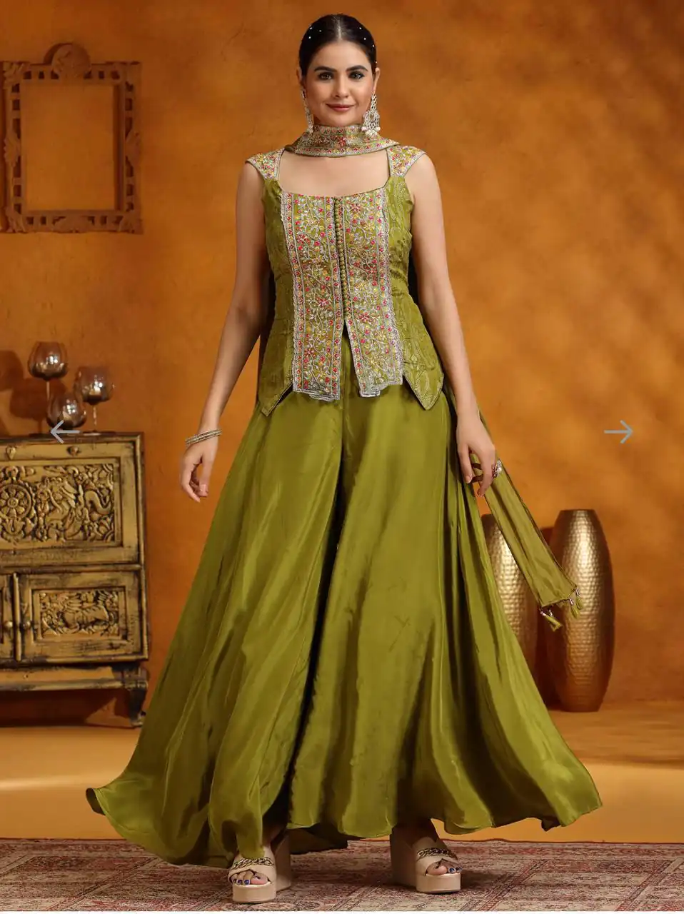 BB 16 Lime Yellow Chinon Salwar Suit Perfect for Wedding, Party, Baby Shower, Sangeet, Family Gatherings – . Grab it for ₹2099. Delivery 4-6 Wor | Jump Suits, Straight Suits, Casual Suits, Creative suits, Designer Suits, Palazzo Suits, Party Wear Suits, Patiala Suits, Salwar suit