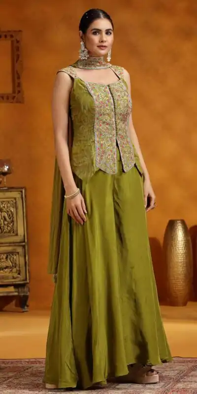 BB 16 Lime Yellow Chinon Salwar Suit Perfect for Wedding, Party, Baby Shower, Sangeet, Family Gatherings – . Grab it for ₹2099. Delivery 4-6 Wor | Jump Suits, Straight Suits, Casual Suits, Creative suits, Designer Suits, Palazzo Suits, Party Wear Suits, Patiala Suits, Salwar suit