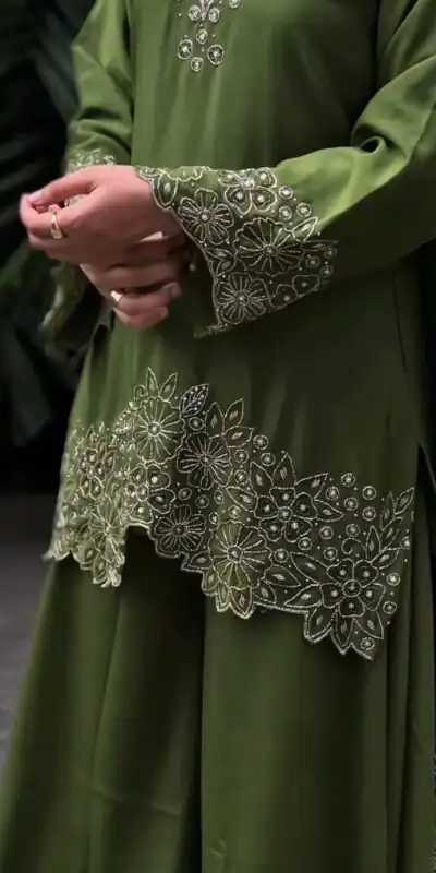 VLM 281 Mahendi in Chinon Silk Embroidery Work & Lace Work Salwar Suit . Special Price ₹1899. Delivery 4-6 Working Days. Shop now. | Jump Suits, Straight Suits, Casual Suits, Creative suits, Designer Suits, Palazzo Suits, Party Wear Suits, Patiala Suits, Salwar suit