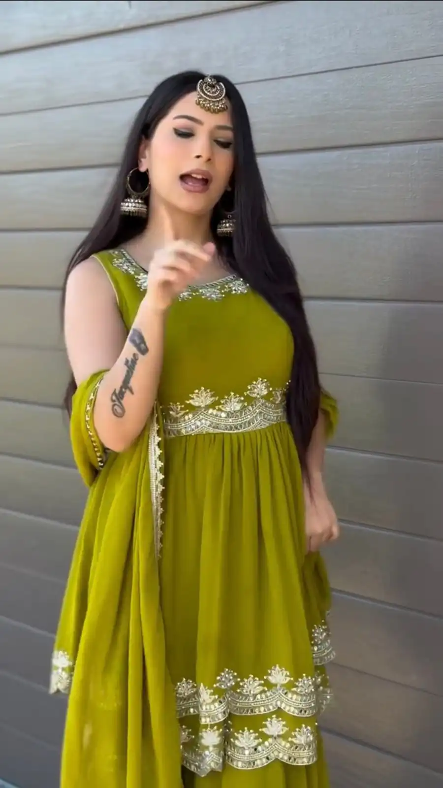 RTC 5860 Mahendi Color Faux Georgette Salwar with Lace Work. Affordable Price ₹1999. Delivery 4-6 Working Days. Shop now. | Jump Suits, Straight Suits, Tops & Bottoms, Track Suits, Trendy Wear, Casual Suits, Creative suits, Designer Suits, Palazzo Suits, Party Wear Suits, Patiala Suits, Salwar suit