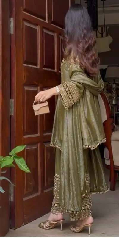 KF 1713 Mahendi Nylon Salwar Suit Perfect for Wedding, Party, Festival Celebrations, Pooja, Holi – . Introductory Price ₹2099. Delivery 4-6 Working | Jump Suits, Straight Suits, Tops & Bottoms, Track Suits, Trendy Wear, Casual Suits, Creative suits, Designer Suits, Palazzo Suits, Party Wear Suits, Patiala Suits, Salwar suit